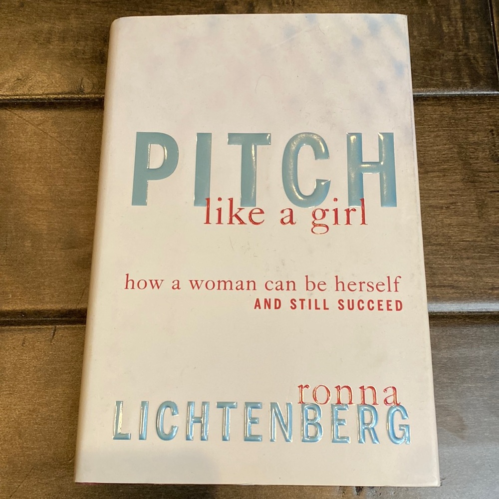💜3/$15 Pitch Like a Girl Hardcover Book